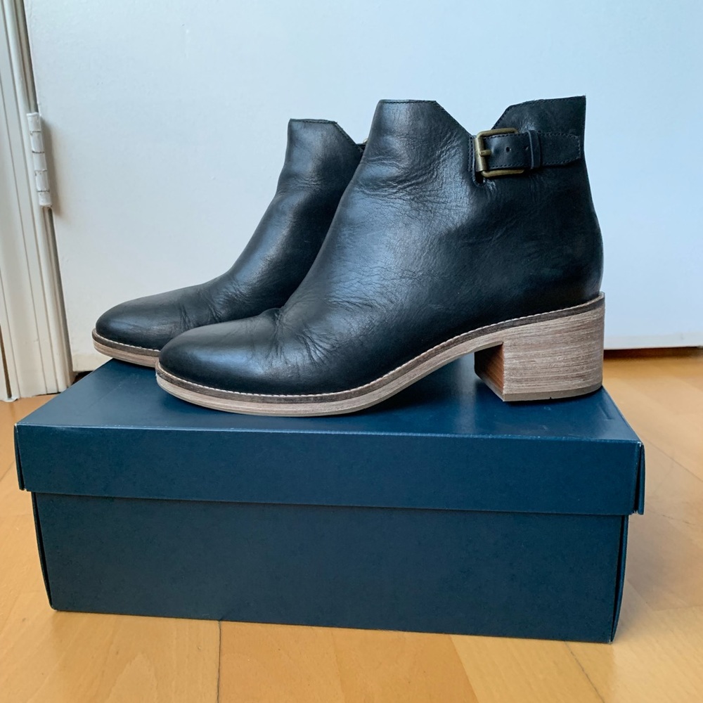 Cole Haan Harrington Leather Ankle Boots